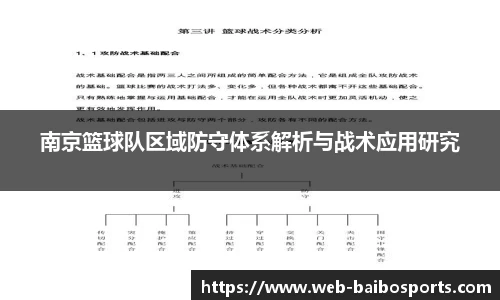 南京篮球队区域防守体系解析与战术应用研究